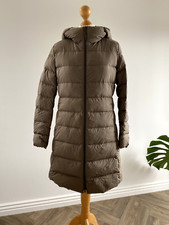 New Uniqlo Down Coat Sz L 10 12 90% Down 10% Feather Ultra Light Down Stretch