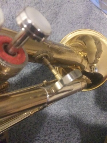 Vintage 1960’s Conn Director USA Brass Bell Shooting Stars Cornet - Picture 5 of 8