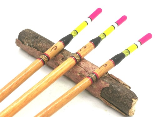 Handmade Reed Wagglers. Handmade Fishing Floats. Set of 3 - Picture 14 of 15