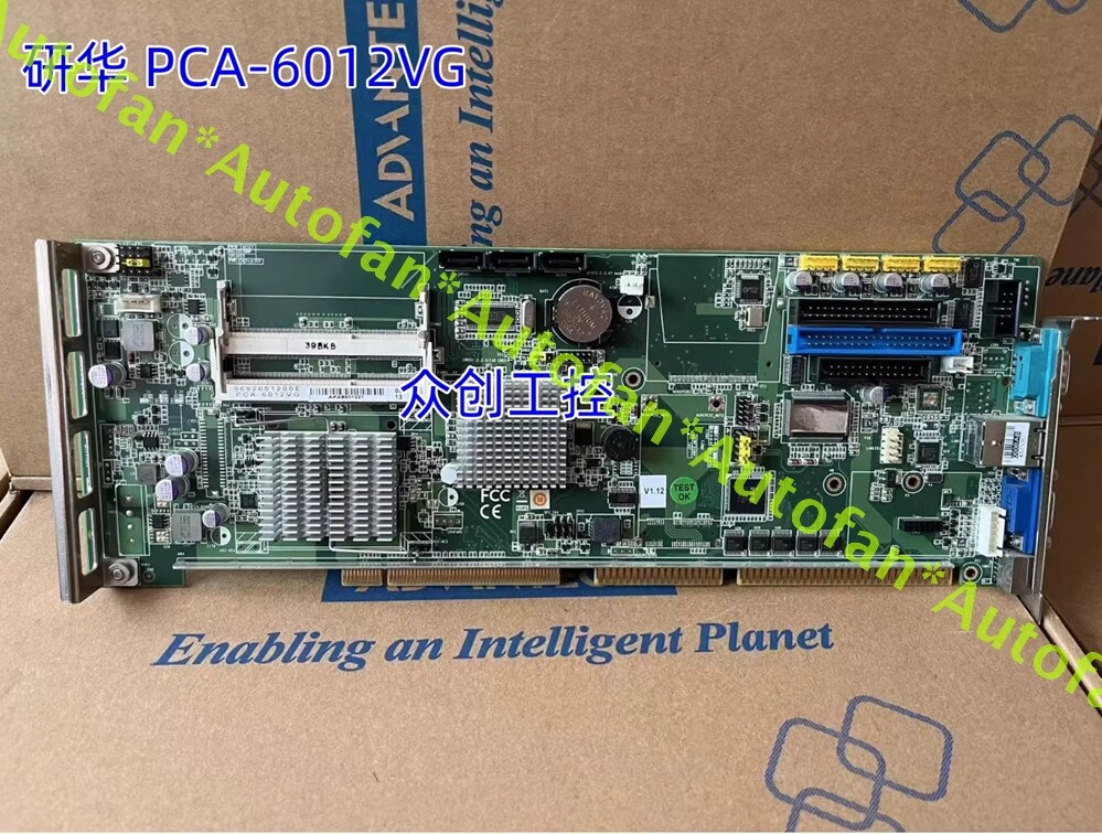Used PCA-6012 REV.A1 VG Industrial PC Motherboard 1pc