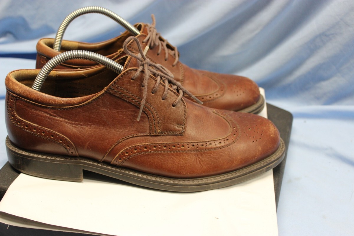 Dockers Shoes Size 10.5 M Brown Leather Lace-Up Oxford | eBay display picture 3