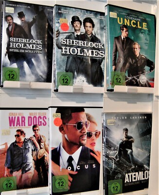 DVD Filmpaket Nr. 158, Action, Thriller, Unterhaltung, 