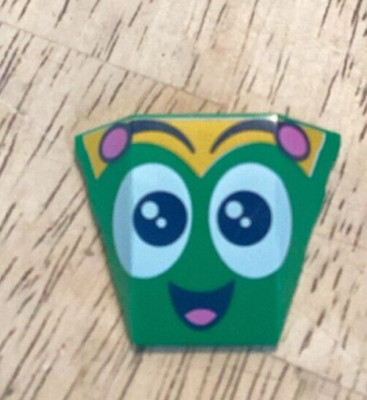 New LEGO Caterpillar Face Printed BUTTERFLY Build a Bug Insect BIG EYES Happy