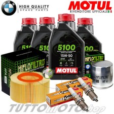 Tagliando BMW R 1150 GS 2000 2001 2002 2003 2004 Motul 5100 Filtri Candele R1150