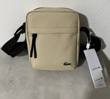 Lacoste Unisex Zip Shoulder Bag