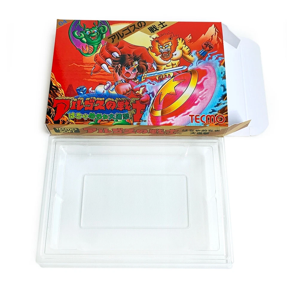 ARGOS NO SENSHI Rygar - Empty box Famicom game spare case replacement with tray - Image 2 of 4
