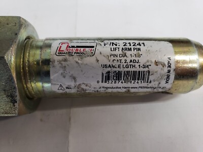 Double HH 21241 Cat 2 Adjustable Lift Arm Pin 1-1/8