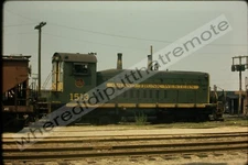 Original Slide Grand Trunk Western GTW 1513 EMD SW1200 Elston ILL 6-6-70 (6G)
