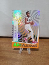 2020-21 Donovan Mitchell Illusions Amazing Insert Orange No. 1 Utah Jazz