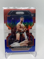 Jd McDonagh 2022 Panini Prizm WWE #168 Jordan Devlin Red White Blue Card