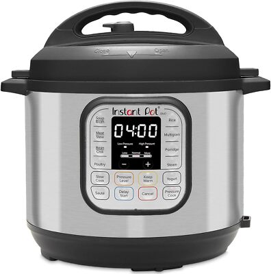 Instant Pot IP-DUO60 programmierbarer 7-in-1,Elektro Schnellkochtopf, 5,7L 1000W