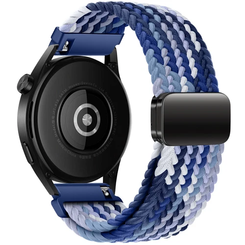 Correa de reloj de pulsera magnética de nailon trenzado de 18 mm 20 mm 22 mm correa de liberación rápida - Imagen 67 de 169