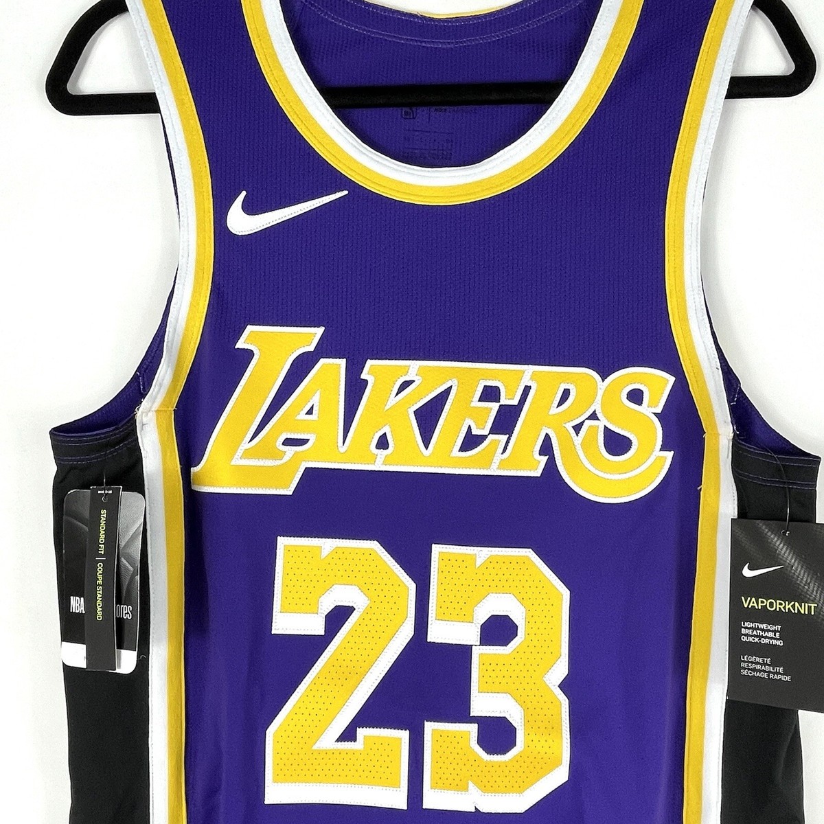 Nike Lebron James Los Angeles Lakers NBA Jersey Size 40 S Aj5197
