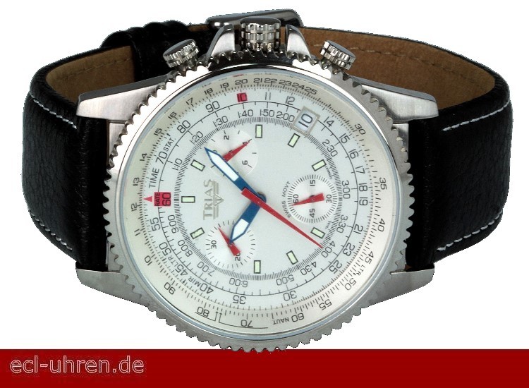 Chronograph Trias Uhrwerk Triassic Watches Model Camouflage Quartz