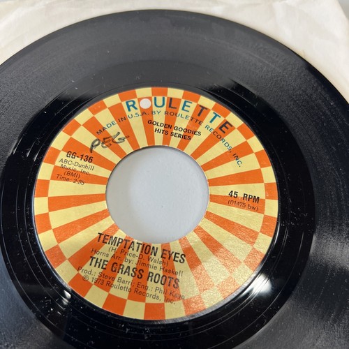 The Grass Roots Temptation Eyes/Come On And Say It 45 Vinyl Record - Picture 2 of 4