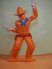 BARCLAY 1930's Lead Two-Pistol Cowboy B212a Manoil