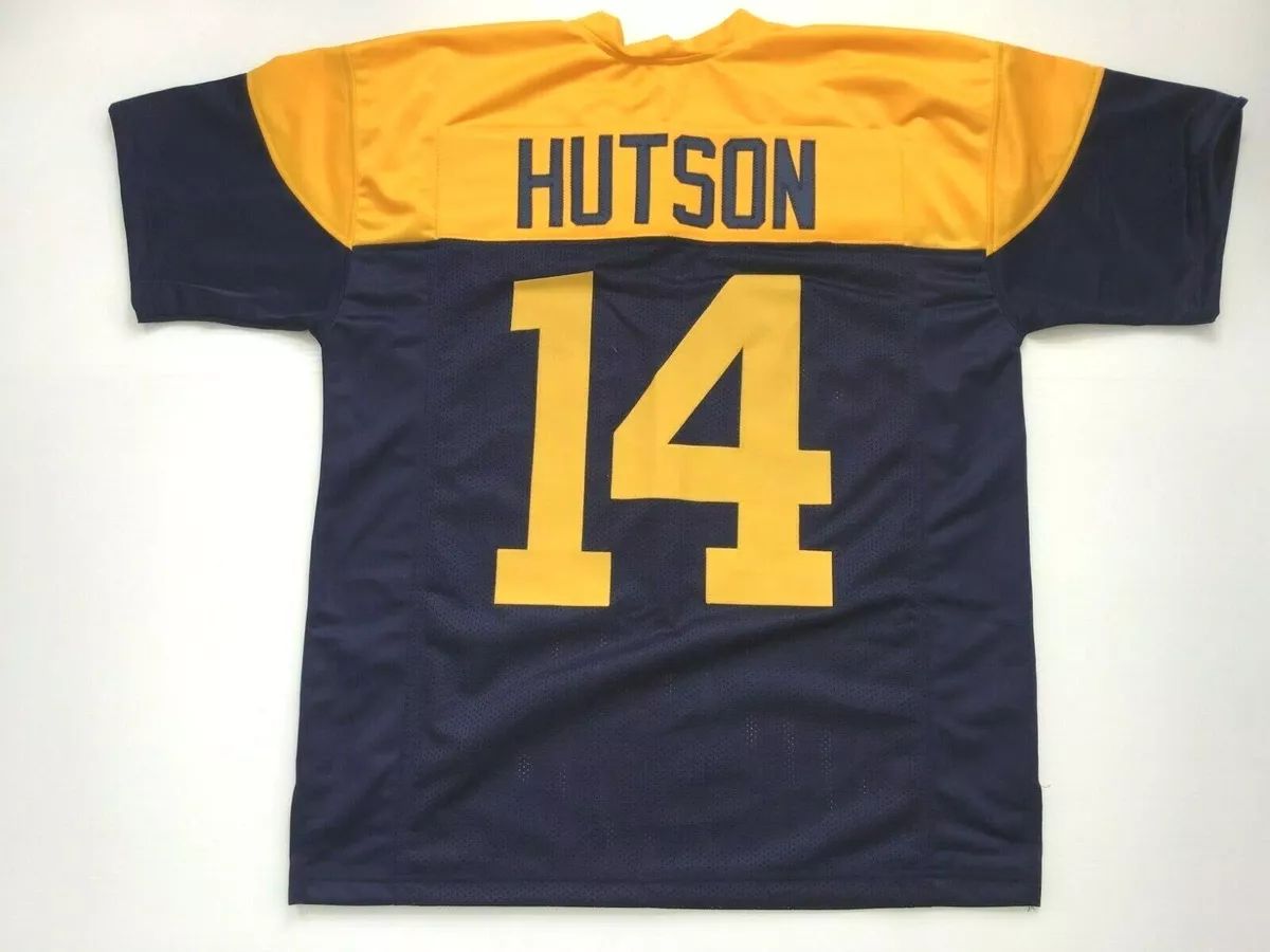 UNSIGNED CUSTOM Sewn Stitched Don Hutson Blue Jersey M L XL 2XL