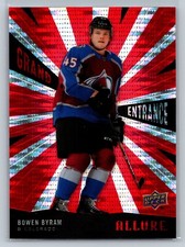 2020-21 Upper Deck Allure Hockey Grand Entrance Red #GE20 Bowen Byram Avalanche