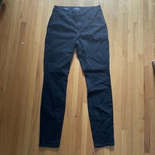 NYDJ Not Your Daughter's Jeans Womens 8 Black Ami Skinny Legging Lift Tuck USA