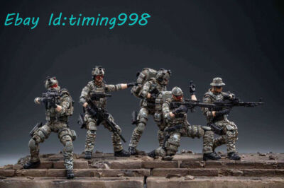 Usmc Marine Corps Special Forces Joytoy 1/18 5 Action Figures