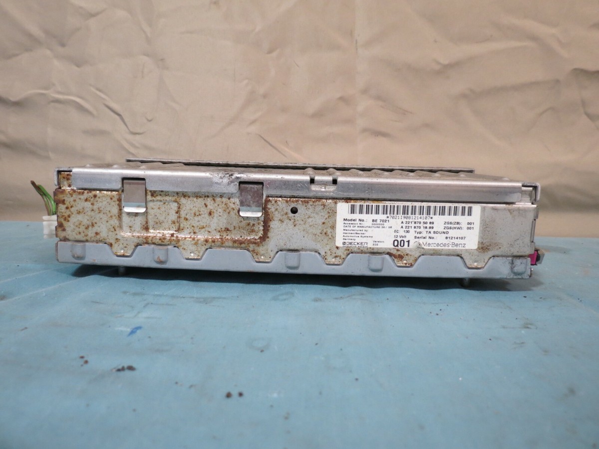 ✓ 07 08 09 Mercedes w221 w216 S CL Audio Amplifier Module