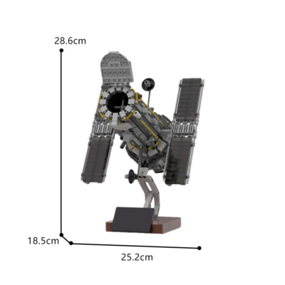 Space Telescope Modell mit Base 1130 Stück für Research Astronomy C9213 Neu