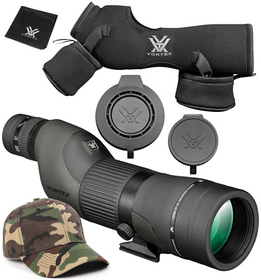 Vortex Optics Crossfire HD 16-48x65 Straight Spotting Scope CF-65S w/Free CF Hat