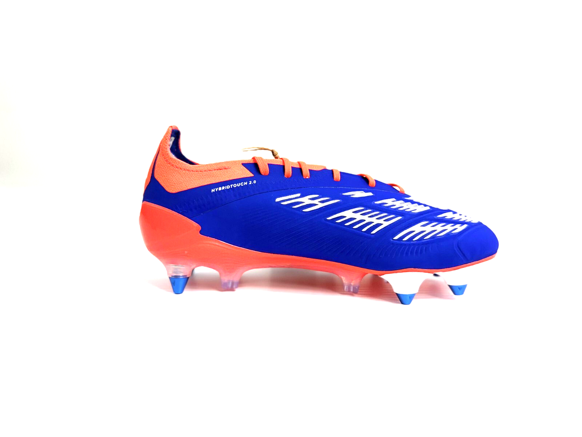 Adidas Predator Elite Soft Ground Soccer Cleats Blue White 