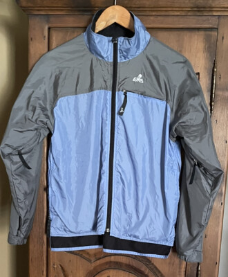 Eastern Mountain Sports Women s M Nylon Full Zip & Polyester Lined Blue/Gray Jk