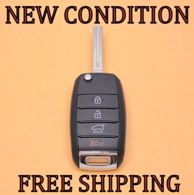LIKE NEW OEM 2016-2020 KIA SPORTAGE FLIP KEY REMOTE FOB TQ8-RKE-4F27 95430-D9100