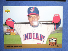1993 Upper Deck Manny Ramirez Rookie Card #433 Cleveland Indians Mint rc. rookie card picture