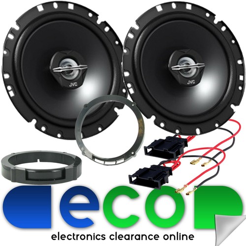 JVC 17cm 600 Watts 2 Way Rear Door Car Speakers Upgrade fit Seat Leon
