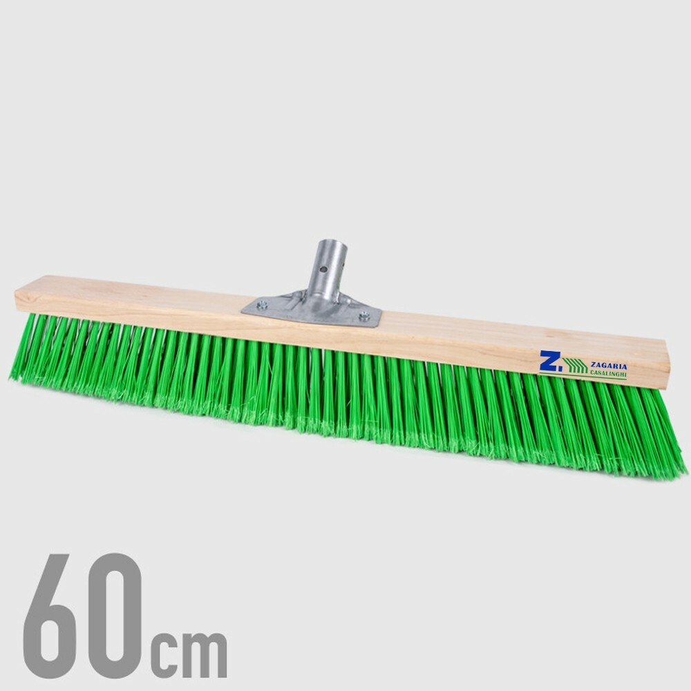 SCOPA INDUSTRIALE VERDE 60 CM ASSICELLA LEGNO