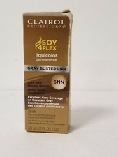 Clairol Professional Soy 4Plex Permanent Hair color 6NN Gray CoverageLiquid 2oz 
