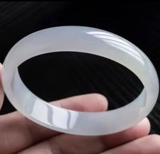 Natural Burma Jade bangle bracelet Exquisite gift women men jewellery 