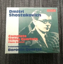 Shostakovich: Complete String Quartets, Piano Quint.(6 CDs, BMG'97) NoNoise rem.