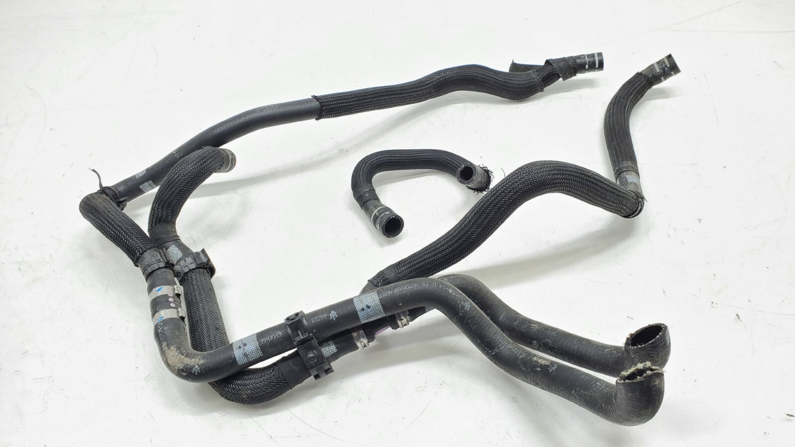 2014-2017 MASERATI GHIBLI SQ4 3.0 ENGINE RADIATOR COOLING HOSE TUBE SET OEM 13K.