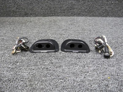 TJT-120, D746-1, C710-4 Robinson R44II Forward Audio Jack Set with Covers