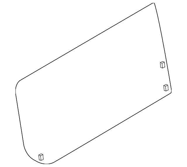 Genuine Nissan Door Glass 82300-9SF0A