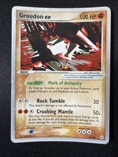 Groudon ex 93/101 Hidden Legends Holo
