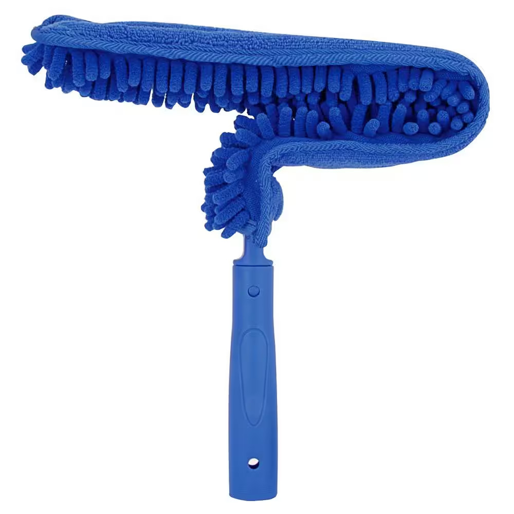 Microswipe Microfiber Ceiling Fan Brush with Click-Lock Feat