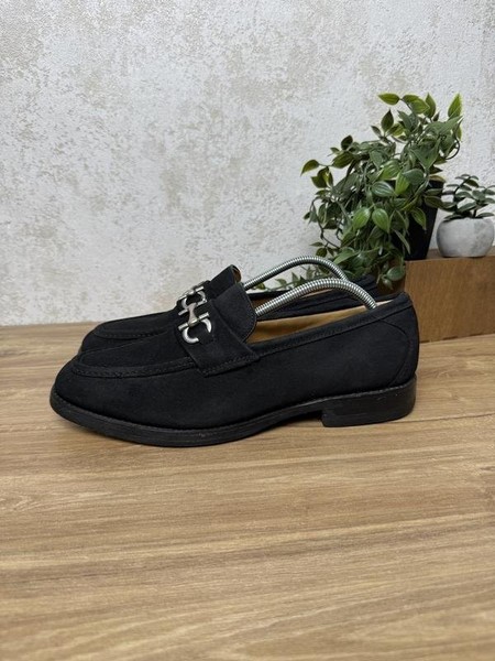 Men Allen Edmonds Heels Black Suede 44