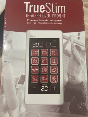 True Stim Premium Muscle Stimulation System Wireless Touchscreen NEW Sealed