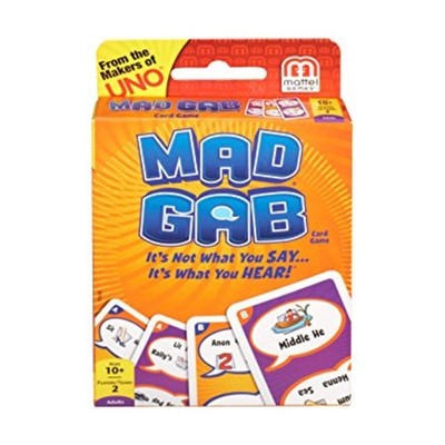 Mattel Boardgame Mad Gab Picto-Gabs Box VG+/Mint