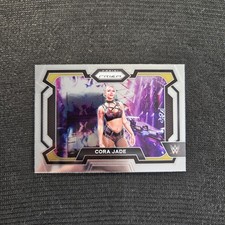 2024 Panini Prizm WWE Cora Jade Silver Prizm Card #48