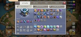 TH13 Near max Hero( 58/67/42/40/5) Max Wall/IOS/android/Cheap