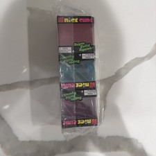 Nee Doh Nice Cube Super Solid Squish Pack of 3 PINK BLUE PURPLE Authentic Needoh