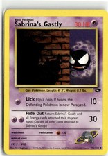 2000 Original Gym Challenge Sabrina's Gastly 96/132 on eBay