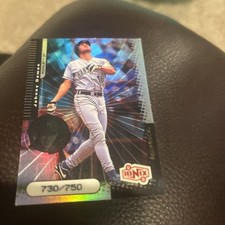 Cw 1999 Upper Deck Ionix Reciprocal Serial /750 R 33 Johnny Damon