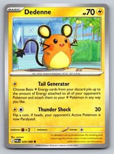 Pokémon TCG Pokémon Dedenne 029/088 POR NM Common Regular